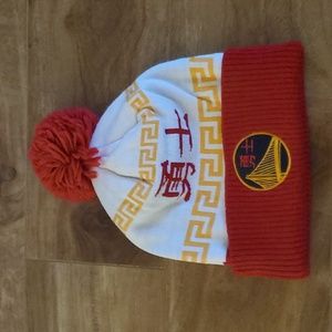 Adidas warriors chinese NY beanie